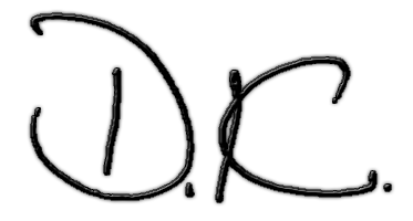 D.K. Initials